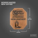 Wonder Wafers - Diamond-Ultra Scented Car Air Fresheners - Individually Wrapped (15 Per Pack) (New Leather) - Image 2