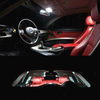 WLJH 17pcs 6000k White for BMW E46 1999-2006 Sedan Wagon Coupe Canbus Error Free Interior LED Light Packag Kit w/License Plate Light-2Yrs Warranty - Image 7