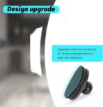 Yoseng Tire Shine Brush - Curved Brush Head & Large 3.8'' Tire Dressing Applicator with Storage Stand for Automotive Detailing, Car Enthusiasts, DIY Users (Vegan, Washable, Black) - Image 5