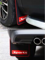 Universal Car Mud Flaps Rubber Mudguard Splash Guards Rubber Mudguard for Universal Sports Mud Flaps Guards Splash Front Or Rear Guards (Sports) - Image 3