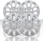 Auto Reflections Set of 4 16" Bolt-On Wheel Covers for 2016-2017 Hyundai Elantra - Silver