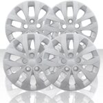 Auto Reflections Set of 4 16" Bolt-On Wheel Covers for 2016-2017 Hyundai Elantra - Silver