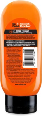 Nu Finish Car Scratch Remover, Scratch Removal for Cars Eliminates Paint Scrapes, Scuffs, Haze and Swirls on Cars, Boats and Motorcycles , 6.5 Oz, White - Image 3
