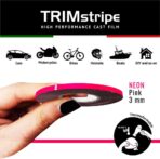 4R Quattroerre.it 10462 Trim Stripes Adhesive Strips for Cars, Neon Fucsia, 3 mm x 10 mt - Image 2