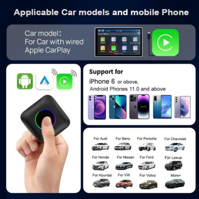 Wireless CarPlay Adapter for Netflix︱YouTube︱TikTok Streaming: CarlinKit Tbox (SM6225, 8-core, 8GB+128GB) - Image 11