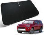 Windshield Sun Shade for Toyota 4Runner 2010-2025 Accessories, Car Front Window Sun Visor & Heat Shield | 240T Sunshade Protection Blocks UV Rays Keep Your Car Cooler