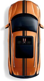 3PCS Car Hood Stripe Stickers, Sporty Style Racing Vehicle Body Roof Decorative Striped Decals, Automotive Exterior Decoration Modified Strip Graphic, Universal for Most Vehicles (Style A) - Image 6