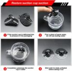 2PCS Car Window Shades for Baby, 17.71"×19.68" Retractable Car Shades for Side Window with Suction Cups,UV Rays Glare Protection Roller Sunshade Visor for Baby, Kids, Pets, Passengers - Image 5