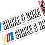 IMPERIAL VIBES – Shake and Bake Sticker – Vinyl Sticker for Car, Truck, and Van– Indoor and Outdoor Use for Laptop – Waterproof Decal for Mobile and Water Bottle – Removable Window Decal - Imp – 24