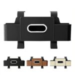 UKM 3-in-1 Back Seat Car Organizer, Car Backseat Storage Box with Cup Holder, Tissue Box&Hooks, Multifunctional Waterproof Storage for Hold Phones Drinks Handbags (Black)