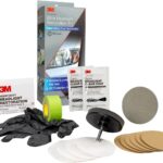 3M Ultra Headlight Restoration Kit, Contains Masking Tape, Light Sanding Discs, Wax Protectant and More, Use on Plastic Lenses Headlights, Taillights and More, Easy Heavy-Duty Restoration (39195)