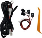 L2R for Toyota Land Cruiser Prodo 250 LC250 (2024-2026) Under Dash LED Footwell Ambient Light Kit Multicolor ABS Car Interior Accessories 4 PCS (Ice Blue) - Image 2