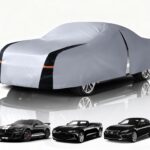 Coupe Car Cover Waterproof All Weather, 10 Layers Outdoor Car Covers for Muscle Car - Sun & Rain Protector Full Exterior Covers. Custom Fit Ford Mustang, Shelby Camaro, etc C4(Gift Towel/Storage Bag)