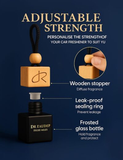 Greed Car Air Freshener — Aventos-Inspired Luxury Scent Diffuser for Cars, Long-Lasting Odor Eliminator with Premium Essential Oils, Unisex Car Perfume, Portable Hanging Diffuser Gift by DR. EauDeP - Image 5