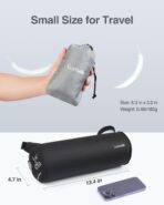 Luxtude Inflatable Lumbar Pillow for Airplane Travel, Inflatable Lumbar Support Pillow for Car & Office Chair, Neck Roll Pillows for Lower Back Pain Relief, Travel Back Support Neck Pillows - Image 3