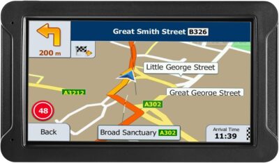 VEVOR GPS Navigator for Car, 7 inch Touch Screen 16GB GPS Navigation System with Built-in Dash Cam, Voice Turn-by-Turn Guidance, Speed and Red Light Warning, Custom Truck Routing, for Car Truck RV - Image 9