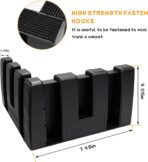 4PCS Multipurpose Cargo Organizer Blocks, Plastic Cargo Storage Organizer Blocks for Wool Carpet Trunk, Grocery Trunk Divider Cargo Containment System for Car SUV Van Trunk - Image 2