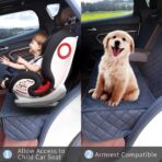 Dog Car Seat Cover for Back Seat Pet Cover for Dogs Waterproof Car Seat Protector Bench Seat Cover, Scratchproof Nonslip Durable Car Seat Covers for SUV,Truck &Cars - Image 3
