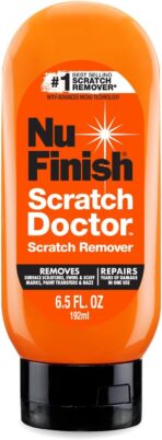 Nu Finish Car Scratch Remover, Scratch Removal for Cars Eliminates Paint Scrapes, Scuffs, Haze and Swirls on Cars, Boats and Motorcycles , 6.5 Oz, White