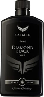 Car Gods Black Carnauba Wax Polish, Pigmented Formula 3 in 1 Removes Surface Oxidation, Blemishes and Minor Scratches, 17 Fl Oz