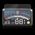 Universal 5.9" Car HUD Display MPH/KM/h Over Speed Limit Warning Plug and Play Projector with Film for Cars with OBDII or EUOBD Interface Plug - Image 5
