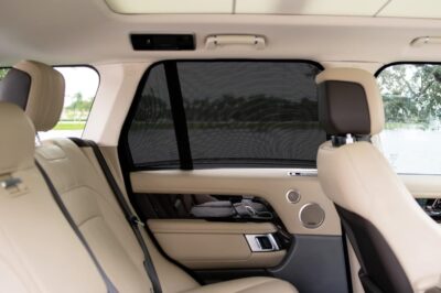 Autopect Side Window Sunshade Sock Screen-Shade (Pack of 2) – Block Sun Rays to Keep Car Interior Cool and Comfortable – Elasticized Universal Fit Mesh Sun Shade for Car, Truck, SUV, Van - Image 3