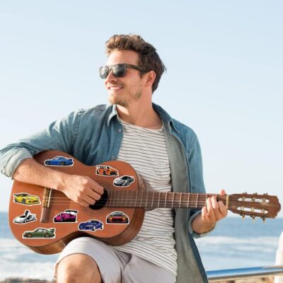 100pcs JDM Car Stickers, Racing Sport Car Stickers Vinyl Waterproof for Water Bottles Laptop Guitar Skateboard Scrapbook JDM Decals Car Stickers for Men Teens Adults Kids - Image 5