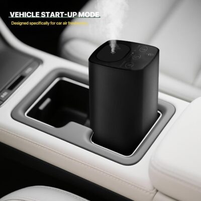 Waterless Car Essential Oil Diffuser, Portable Nebulizer Aromatherapy Diffuser, Mini Scent Air Machine with Timers for Home, Room, Car, Office,Travel - Image 6