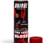 TEAM UNIQUE Tire Shine Gloss – 18.6 Fl Oz (550mL) | High-Gloss Formula for Ultimate Tire Shine | Protects Against Cracking and Fading | Non-Greasy, Low-Sling Spray for Easy Application