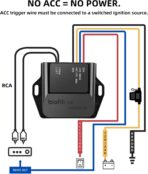 CAR Bluetooth 5.2 Receiver – aptX Adaptive, aptX HD, AAC, SBC – 12V/24V Compatible, Remote Trigger, Stereo RCA Output – Wireless A2DP Adapter for Car, Truck, Marine, Powersport Audio Systems - Image 4