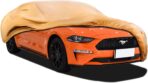 Heavy Duty Outdoor Car Cover Custom Fit for 1994-2026 Ford Mustang, Windproof All Weather Waterproof Sun Rain UV Dust Snow Protection Outdoor Car Covers
