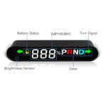 ASVEGE Embedded Digital Heads up Display Mini HUD for Tesla Model 3, Model Y 2019-2022 - Image 7