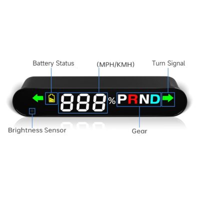 ASVEGE Embedded Digital Heads up Display Mini HUD for Tesla Model 3, Model Y 2019-2022 - Image 7