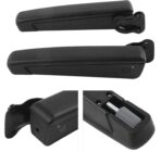 Adjustable Car Armrest for Automobiles Trucks, Pair Car Adjustable Seat Armrest Shock PU Sponge Black Universal for Automobiles Trucks - Image 3