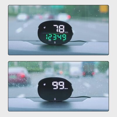 H3 Heads Up Display for Car Smart Speedometer HUD with Speed, Time, Direction Trip Distance, Overspeed/Fatigue Alert KM/H/MPH Switch. - Image 6