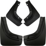 4Pcs Car Mud Flaps Fit for Jeep Compass 2017 2018 2019 2020 2021 2022 2023 2024 2025 Front Rear Splash Guards Fender Waterproof Splashproof Mudguards Body Fittings Sport Utility Auto Accessories.