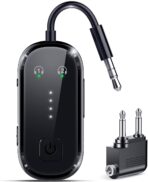 2026 Upgraded Pro Bluetooth 6.0 Transmitter Receiver|Bluetooth Adapter for TV/Airplane/Gym to Wireless Headphones/All Airpods,Dual Link & Low Latency,Wireless Adapter for Car/Home Stereo