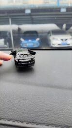 Car Dashboard Decorations – Drift & Turn Mini Car Model Ornament – Dynamic Interactive Automobile Decor for Enthusiasts Vehicle Interior Dashboard Drifting Decorations Accessories Gifts (Black) - Image 7