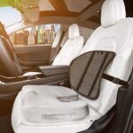 Seat Cushions for Office Chairs with Lumbar Support, Desk Chairs, and Car Seats - Adjustable Straps and Non-Slip Ergonomic Design for Tailbone and Lower Back Pain Relief for All Day Use - Image 7