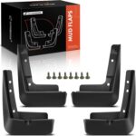 A-Premium Mud Flaps Compatible with Kia K5 2021 2022 2023 2024 2025 Sedan, No Drilling Required Mud Guards with Hardware Accessories, Set of 4 Front and Rear