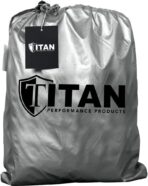 Titan Lightweight Poly 210T Car Cover for Large SUV 207-212" Waterproof, UV Protection, Scratch Resistant, Driver-Side Zippered Opening. Fits Escalade, Sequoia, Yukon and More. - Image 8