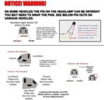 Z-OFFROAD 2pcs 60W 4x6 LED Headlights DOT Approved H4656 H4651 H4652 H4666 H6545 Sealed Beam Rectangular Headlamp for Freightliner KW Peterbilt Oldsmobile Cutlass Trucks - Chrome - Image 7