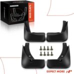 A-Premium Set of 4PCS Mud Flaps Splash Guards Mudguards Mudflaps with Hardware Kits Accessory Compatible with Volkswagen Golf 2015 2016 2017, Turbocharged, Hatchback, Front LH RH and Rear LH RH - Image 8