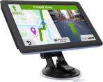 GPS Navigator for Car Truck RV,7 inch Touch Screen Latest 2026 Map, Real Voice Spoken Turn-by-Turn Direction Reminding Navigation System, Vehicle GPS with Speed and Red Light Warning