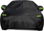 Sedan Car Cover, Car Cover Waterproof All Weather for Automobiles, Outdoor Full Car Covers Windproof Universal Fit for Sedan 178-185 inch