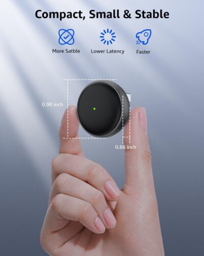 Wireless CarPlay Adapter, 2026 Upgraded Enhanced 50% Smaller, Convert Wired to CarPlay Wireless, Plug & Play Adapter, Fast Auto-Connect, No Latency, Compact Design for Apple iPhone iOS 10+ - Image 2