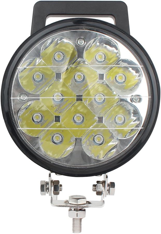 61sxJmBPeFL._AC_SL1000_.jpg 36W 5.7inch Round LED Headlights Work Lights Driving Light Bar for Off-road Vehicle, ATV, SUV, 4X4 Boat(6336) - Image 1