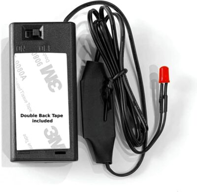 Blue Charm Fake Car Alarm, 1.5 Year Continuous Usage Battery Life, Red Blinking LED Light with 42" Long Wire, (2xAA Batteries not Included) - Image 2