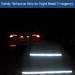 Trunk Storage Organizer with Lid, 35cm Small 36L Collapsible Car Trunk Organizer,Small Car Organizer Aluminium Handle, Car Accessories for Sedan Auto SUV Truck Minivan Road Emergency Black - Image 7