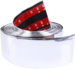 4"(100mm) Automotive Chrome Trim Molding 13FT Heavy Duty Car Side Moldings(Self Adhesive) UV Protected Scratch-Proof for Auto Truck RV Front and Rear Bumper/Door Sill Protector - Image 2